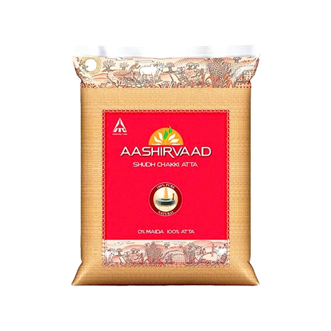 AASHIRVAAD CHAKKI ATTA WHEAT FLOUR 10kg