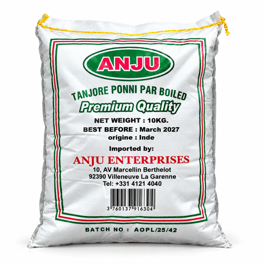 Anju tanjore ponni par boiled rice 20kg