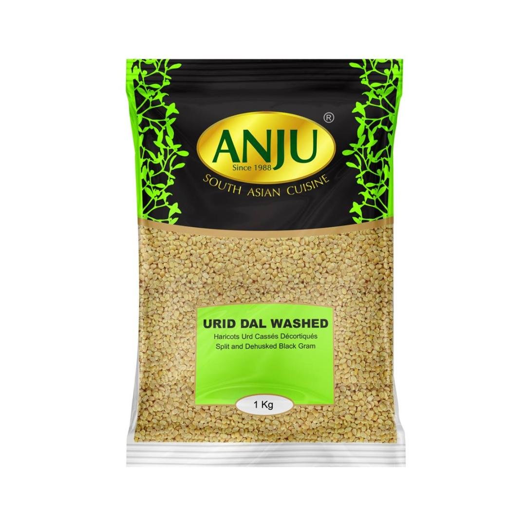 ANJU URID DAL WASHED INDIA 1kg