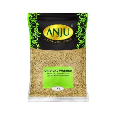 ANJU URID DAL WASHED INDIA 1kg