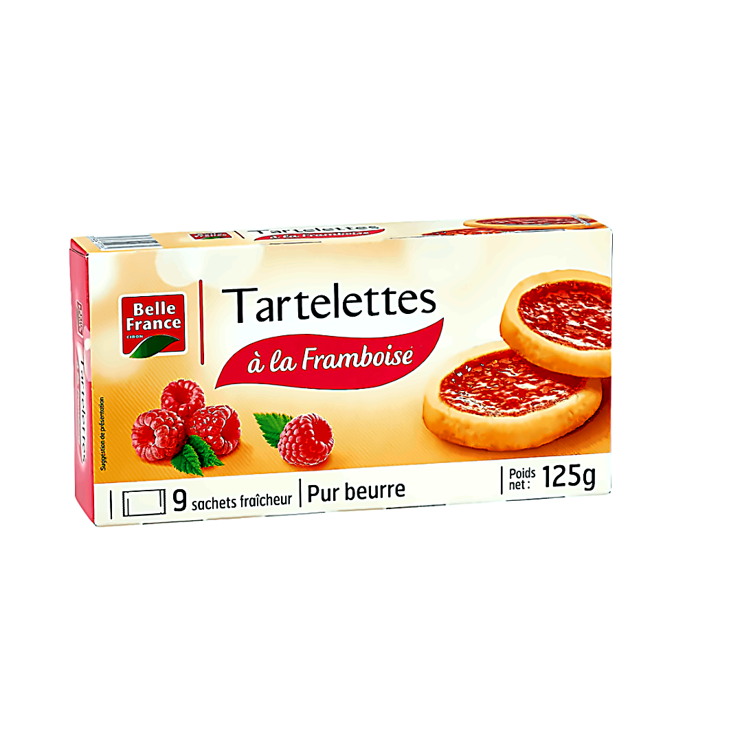 Belle France Tartelettes à la Framboise 125g