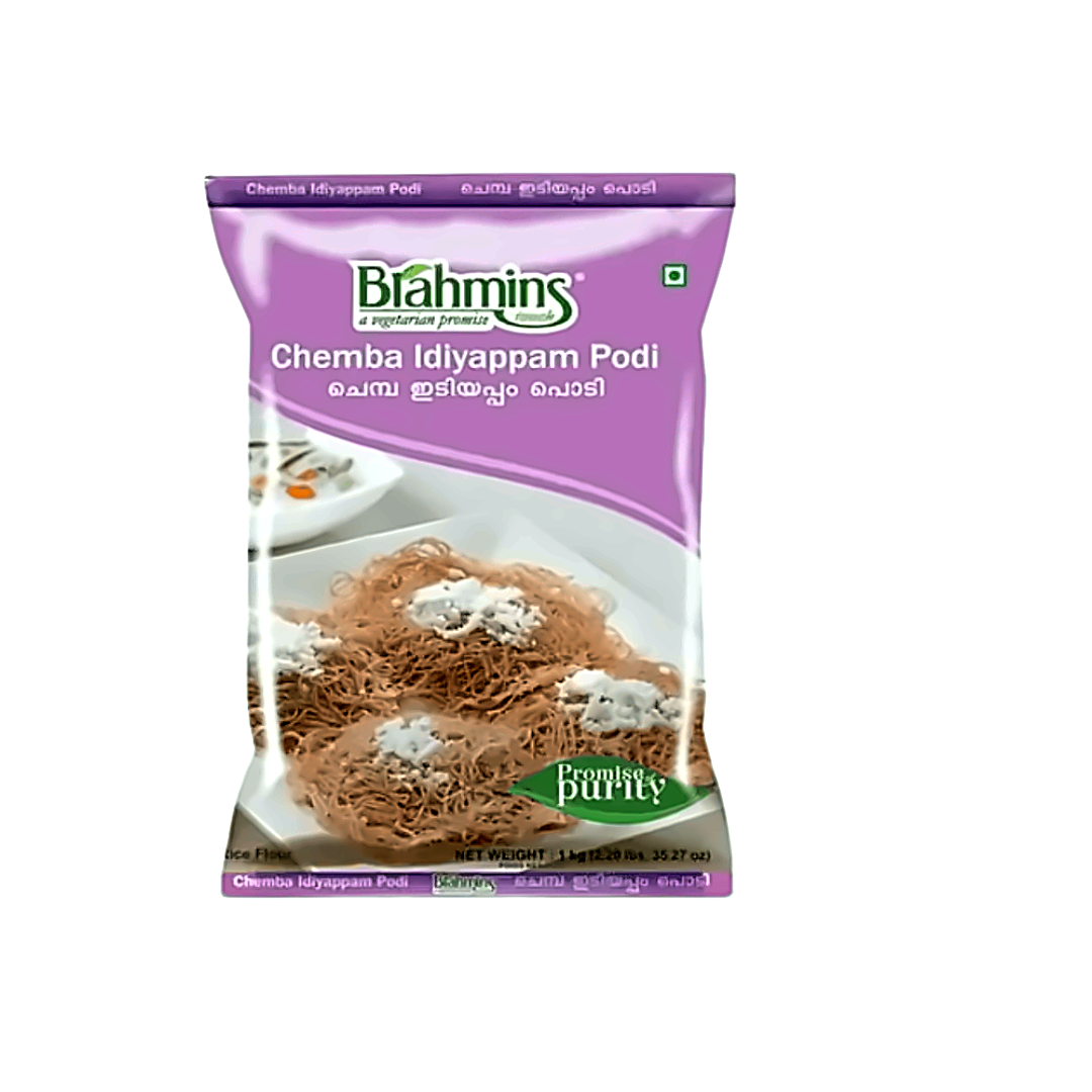 Brahmins Farine de Riz Rouge pour Idiyappam 1kg