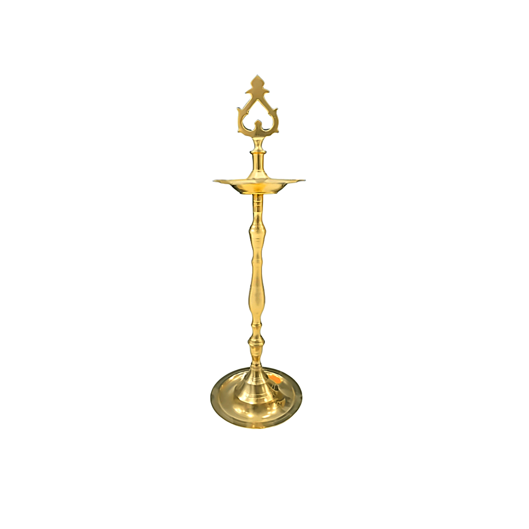 Brass Kuthu Vilakku - Medium