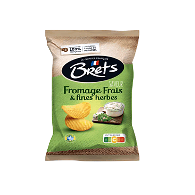 Brets Chips Fromage Frais & Fines Herbes