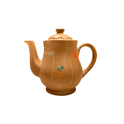 Clay Tea Pot with Lid - Large