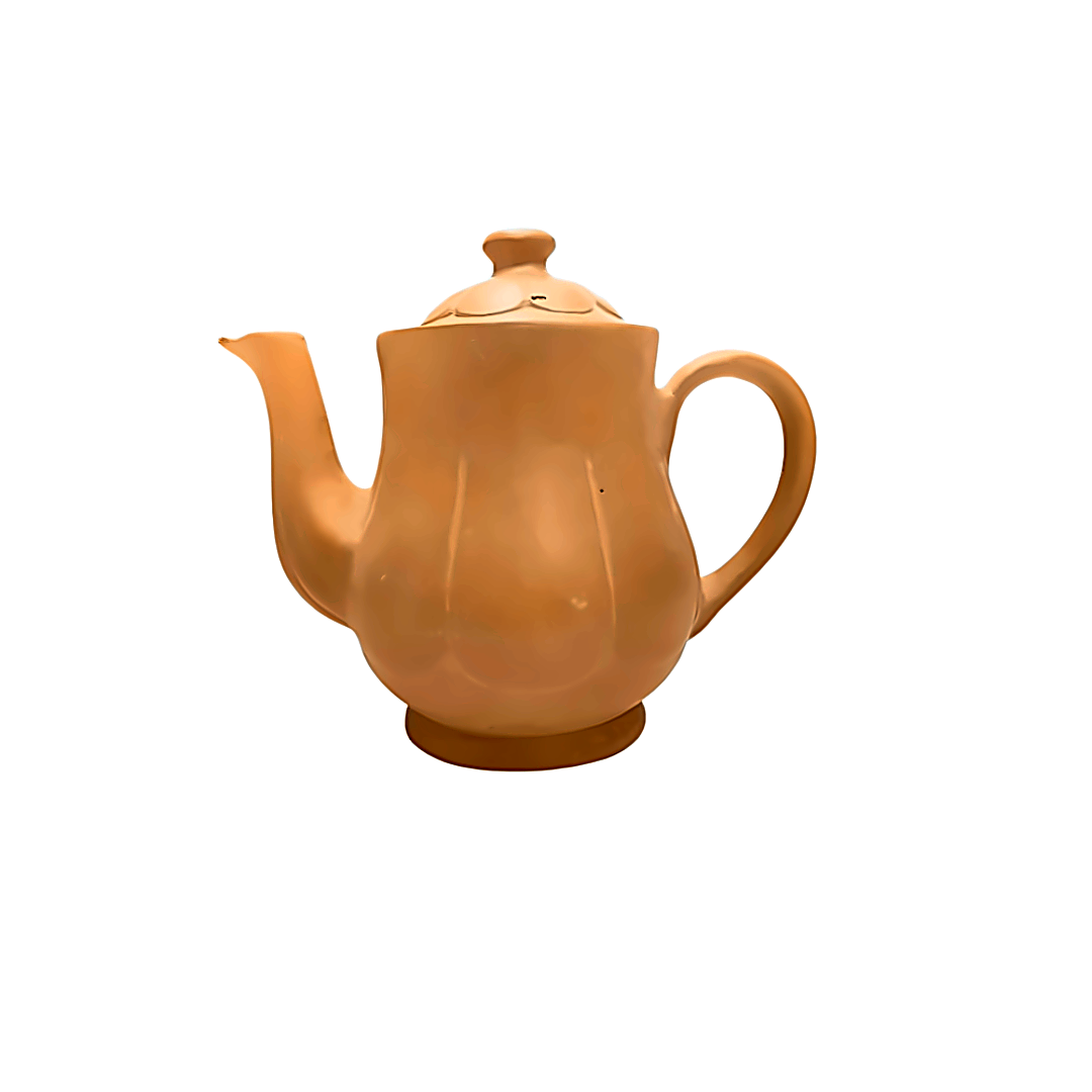 Clay Tea Pot with Lid - Small