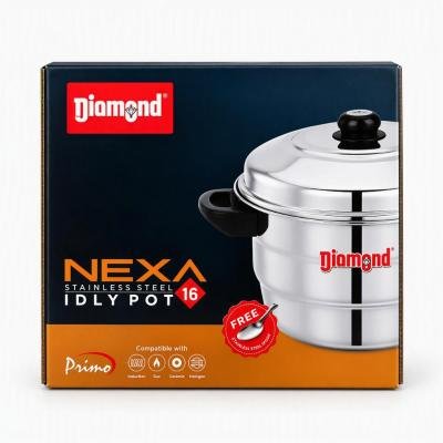 Diamond Nexa SS Idly Pot 16