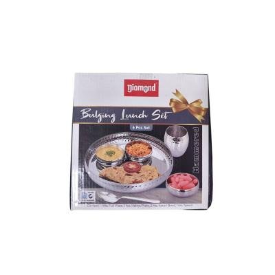 Diamond Bulging Lunch Set