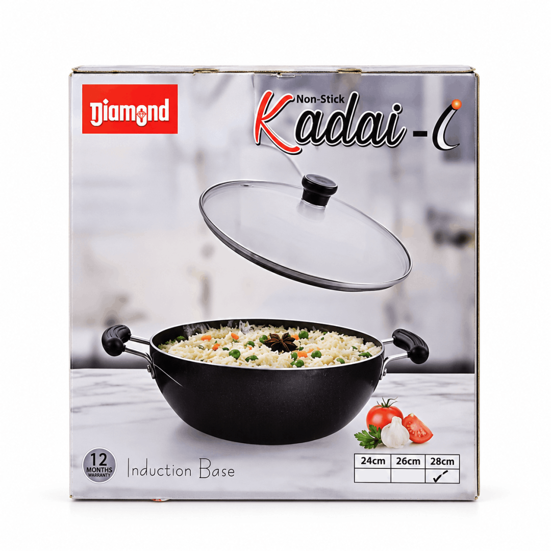 Diamond Non-Stick Kadai-I
