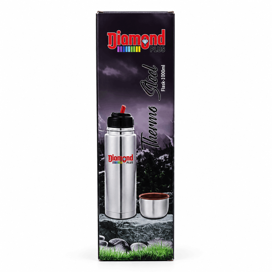 Diamond Thermo Steel Flast 1L