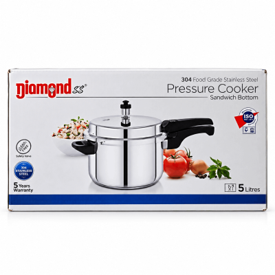 Diamond SS Pressure Cooker 5L