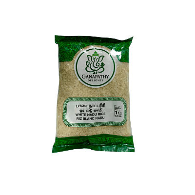 Ganapathy Delights White Nadu Rice - 1kg