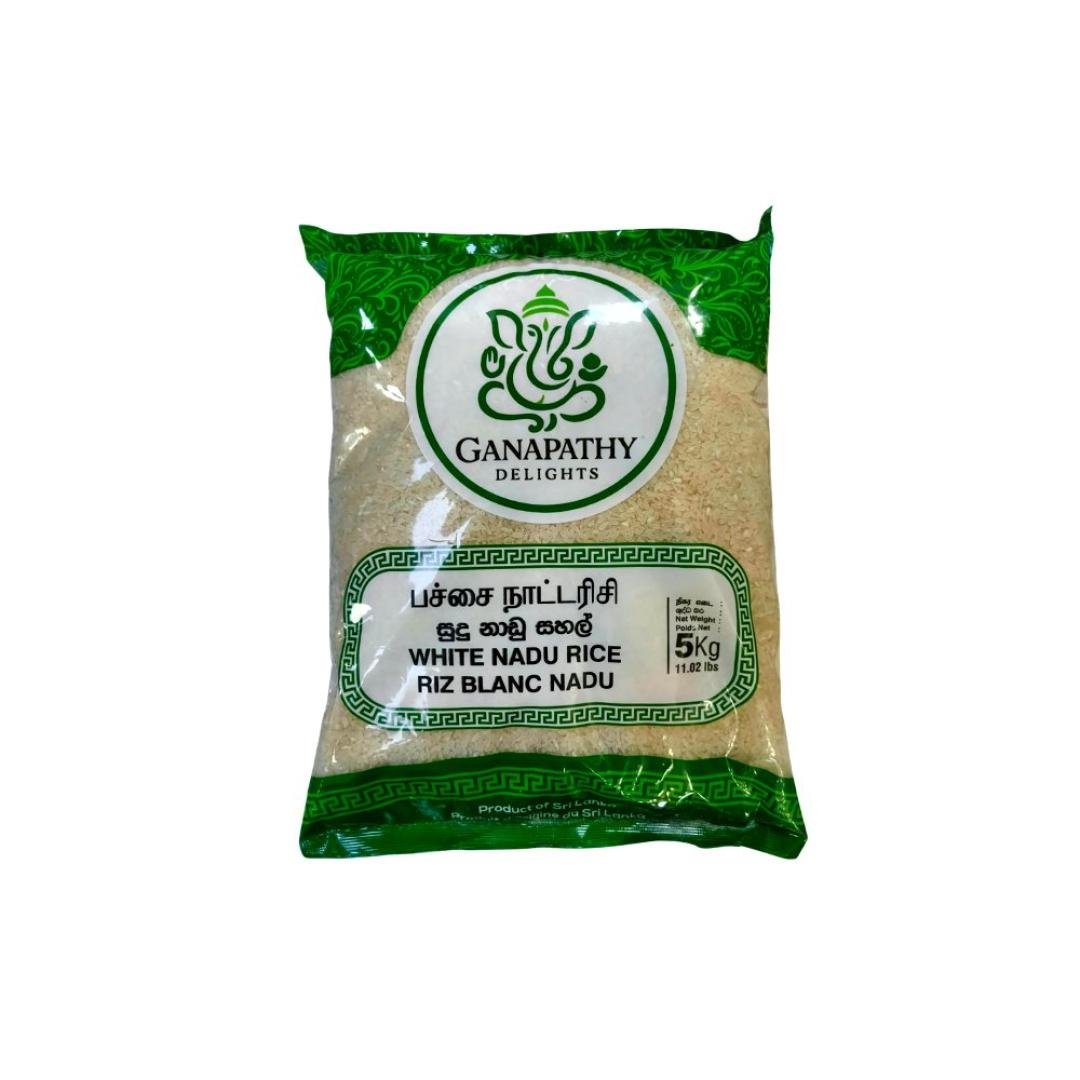 Ganapathy White Nadu Riz 5kg