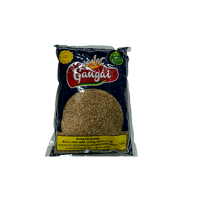 Gangai Red Raw Rice (Polished) - 1kg