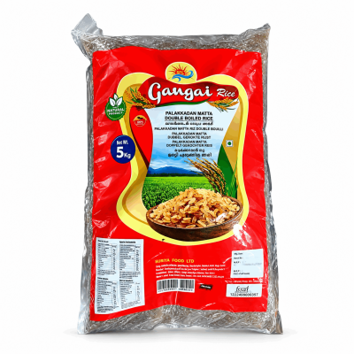 Gangai Palakkadan Matta Double Boiled Riz 5kg