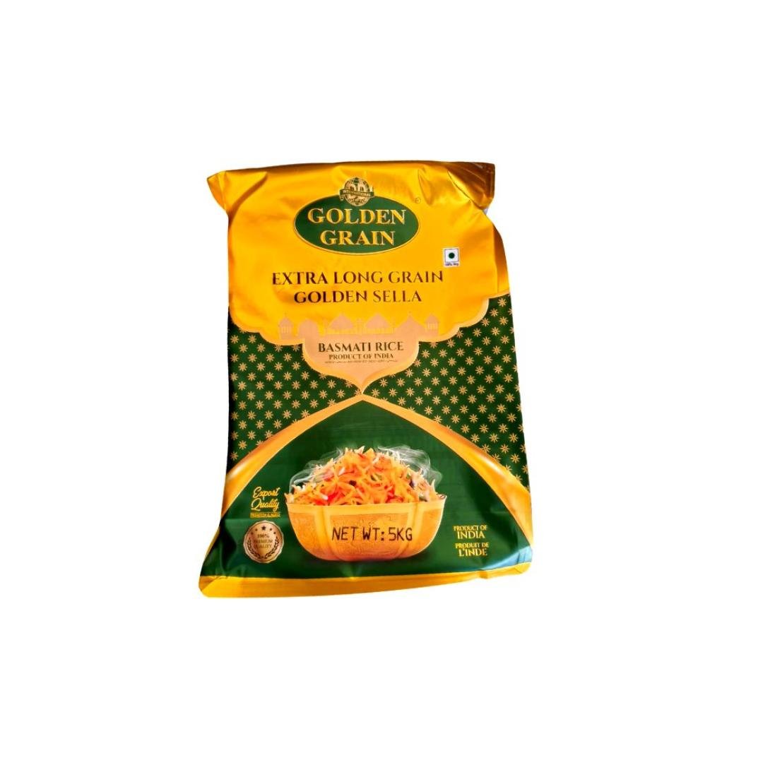 Golden Grain Extra long Golden Sella Boiled Riz 5kg