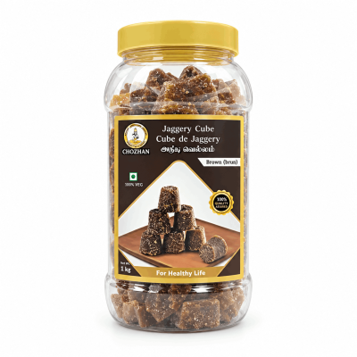 Chozhan Jaggery Cube (Brown) - 1kg