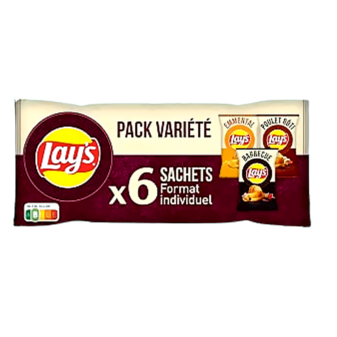 Lay's Pack Variété 6 Sachets