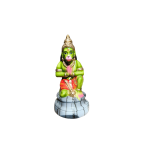 Statue de Lord Hanuman  (kneeling green and orange)