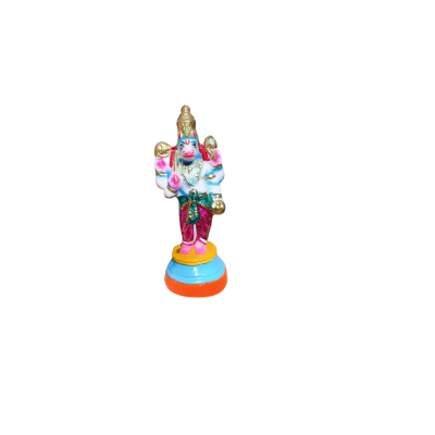 Lord Krishna dancing on Kaliya snake statue
