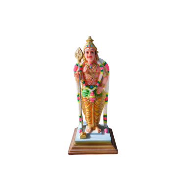 Lord Murugan statue (colorful)