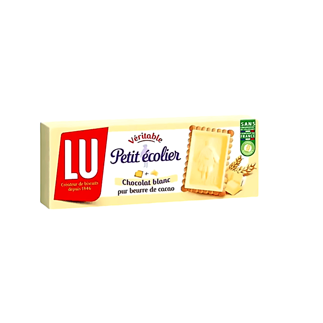 LU Petit Écolier வெள்ளை சாக்லேட் பிஸ்கட்