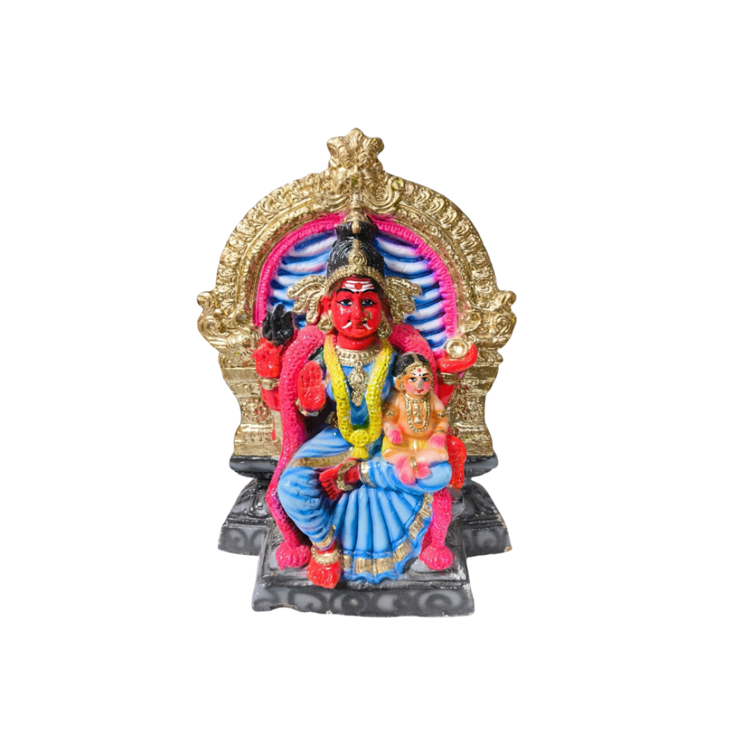 Statue de Mariamman  (red face)