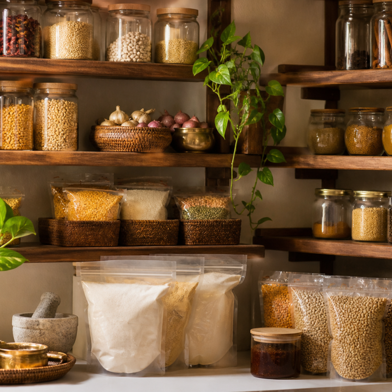 How to Stock a South Indian Pantry While Living in France