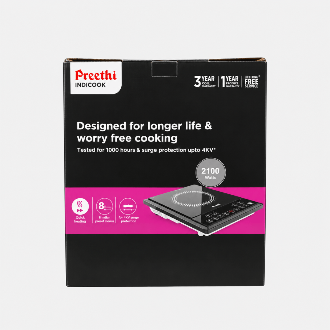 Preethi Indicook Induction Cooktop 2100W