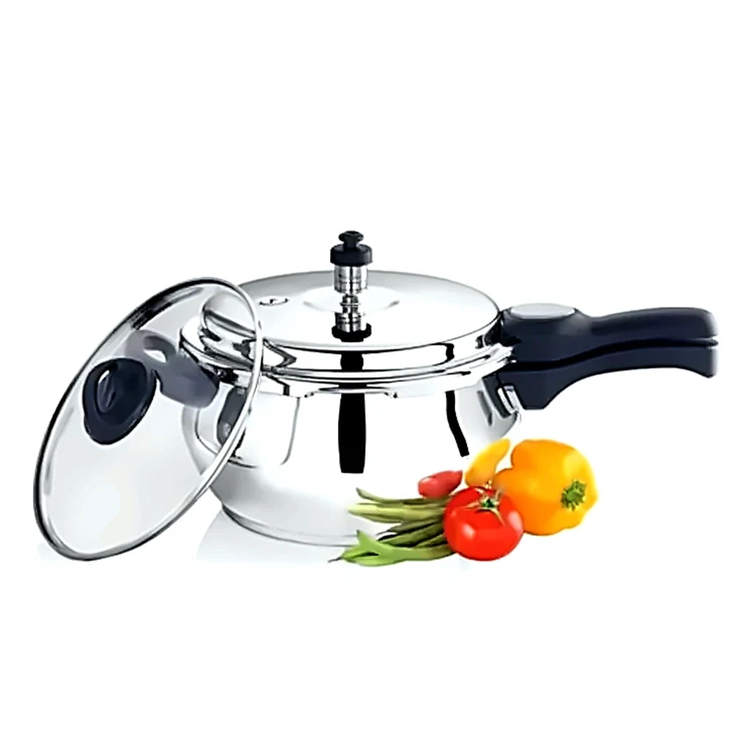 PREMIER Pressure Cooker with Glass Lid 3L