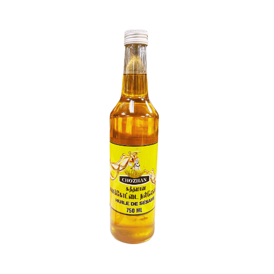 Chozhan - Sesame Oil (Glass Bottle) - 750 ML