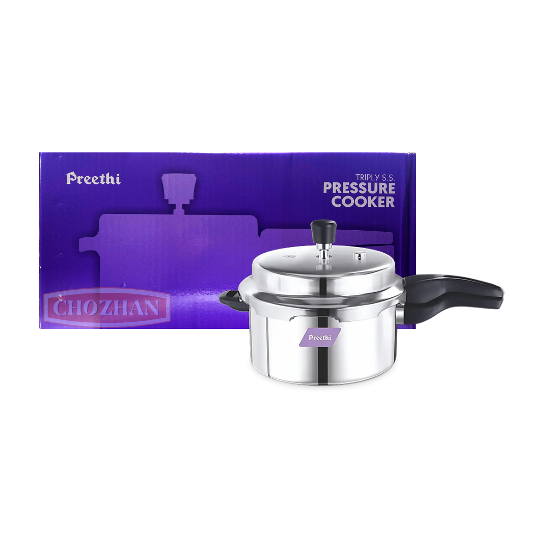 PREETHI - PRESSURE COOKER -IB -TRIPLY 4.5L