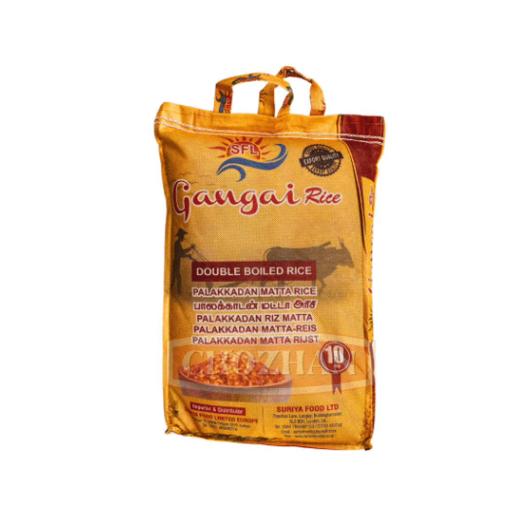 GANGAI - DOUBLE BOILED MATTA RICE - 10 KG