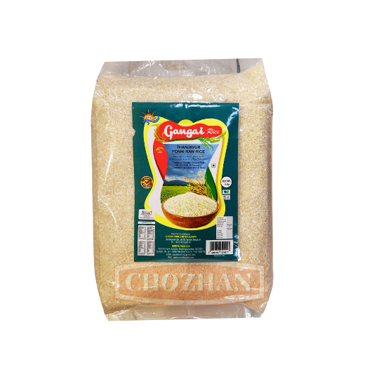 GANGAI - THANJAVUR PONNI RAW RICE - 5 KG