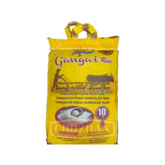 GANGAI - THANJAVUR PONNI PARBOILED RICE - 10 KG