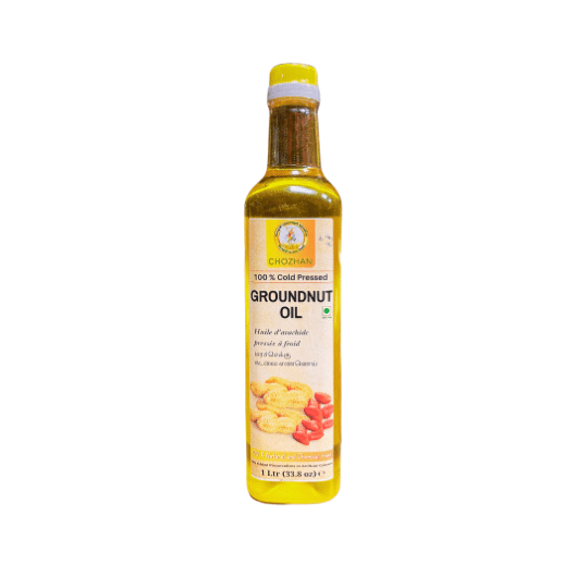 Chozhan - Cold Pressed Groundnut Oil - 1 L