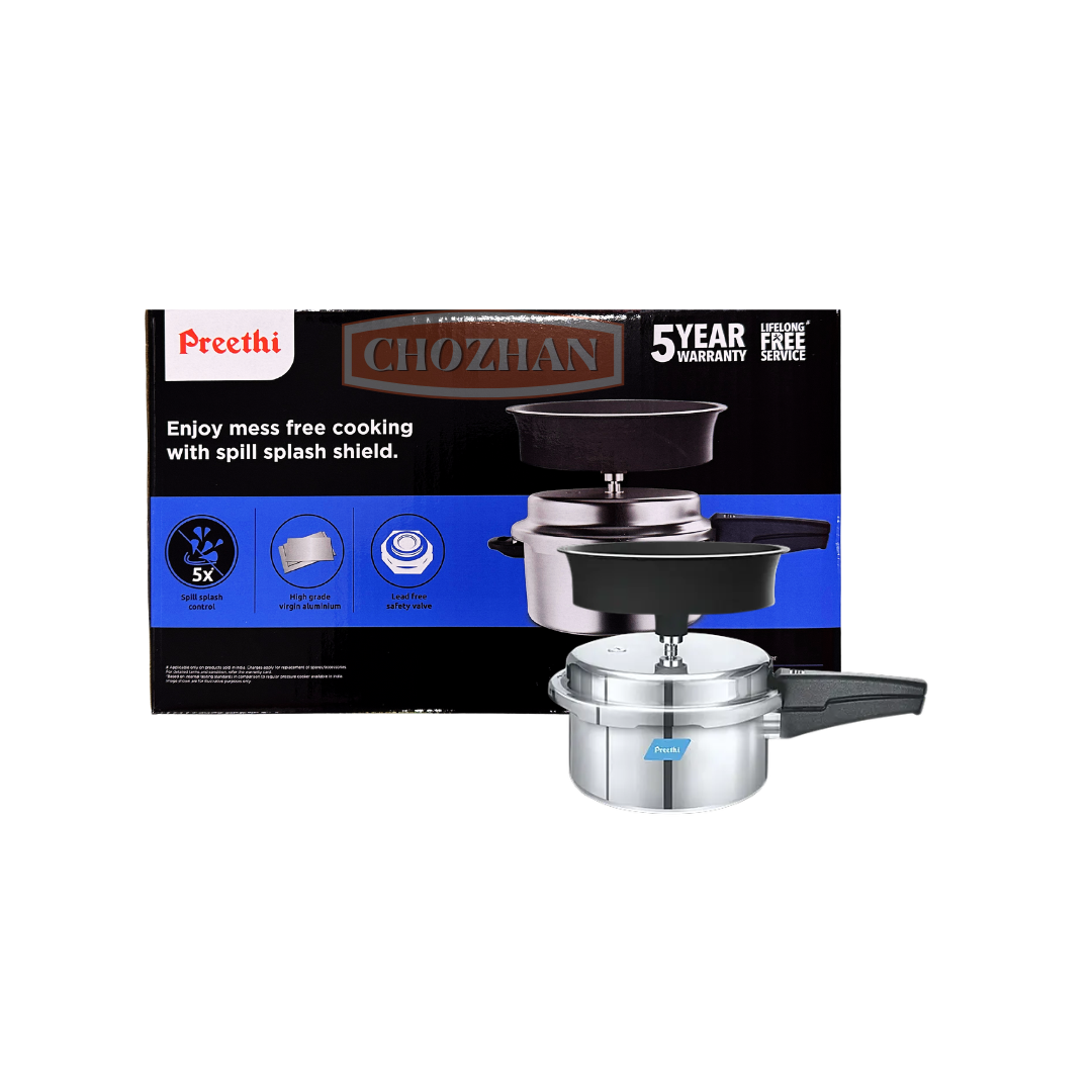 PREETHI - PRESSURE COOKER -IB -ALUMINIUM 3L