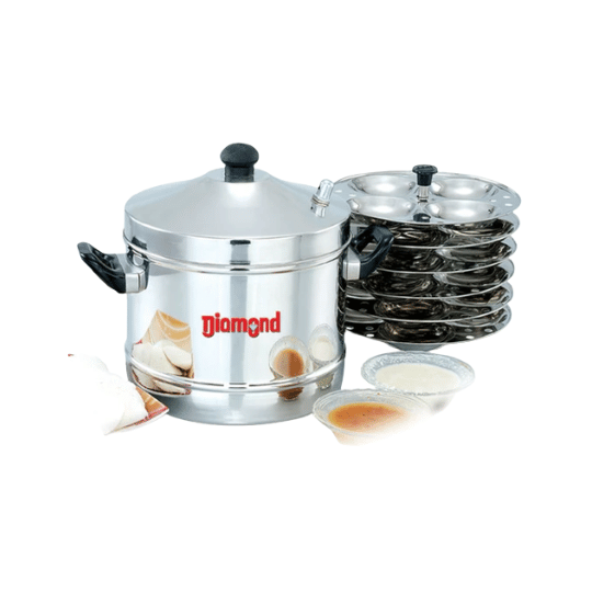 DIAMOND - IDLY COOKER - 4 PLATES