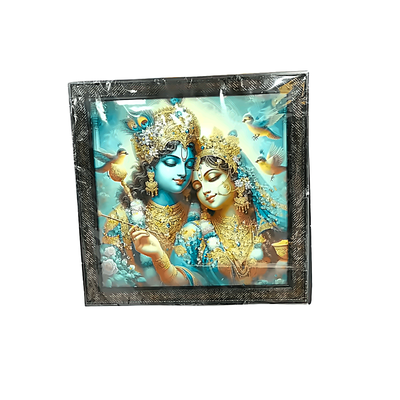 Radha Krishna Photo Frame - Large