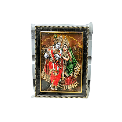 Radha Krishna Photo Frame - Medium