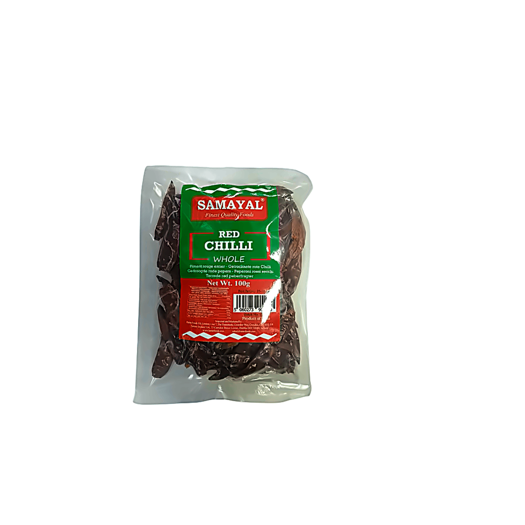 Samayal Red Chilli Whole - 100g