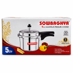 Sowbaghya Aluminium Pressure Cooker 7.5L