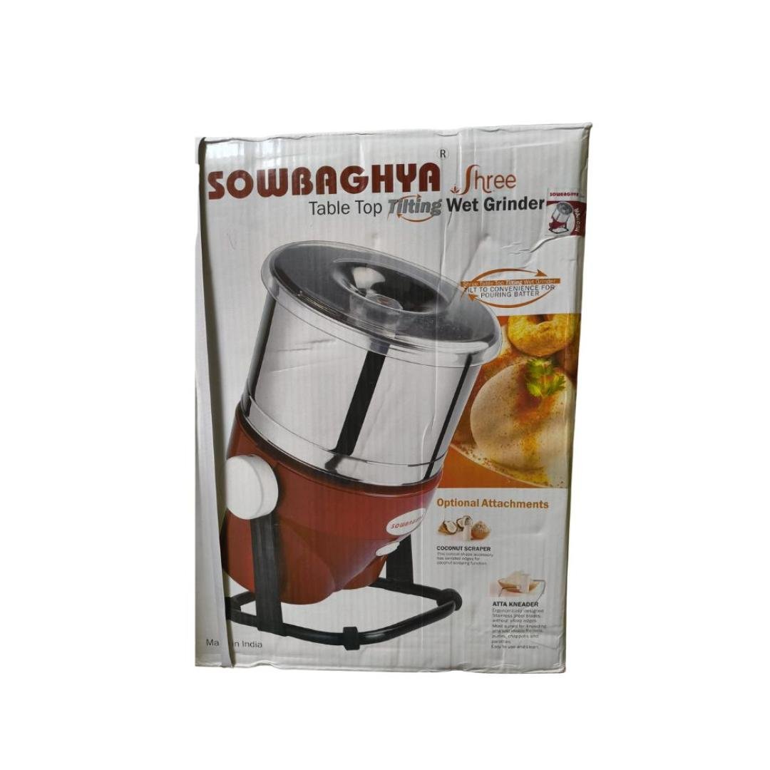 Sowbaghya Shree Table Top Tilting Wet Grinder