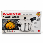 Sowbaghya SS Pressure cooker 5L