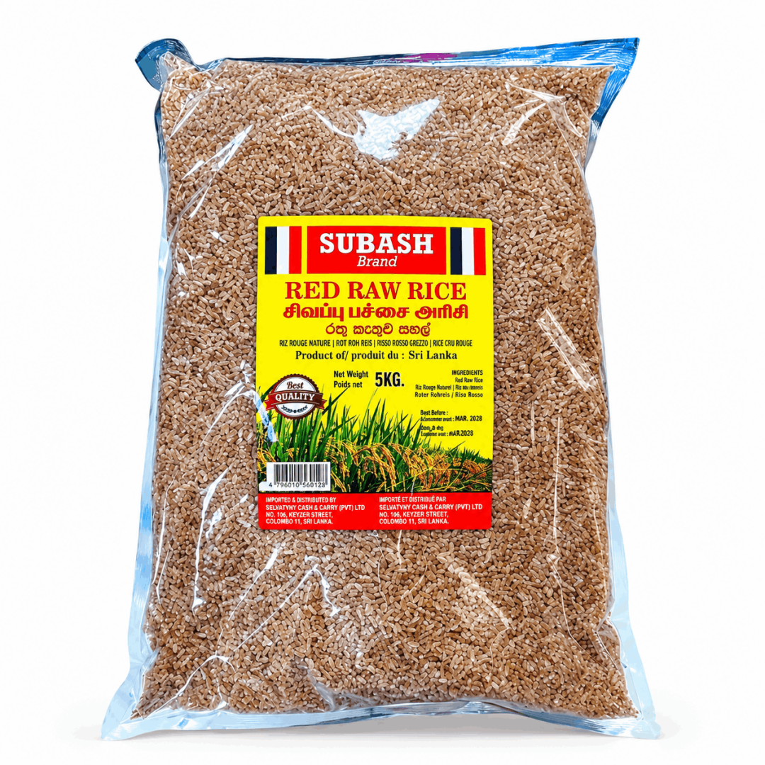 Subash Red Raw Riz 5kg