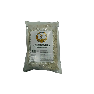 White Aval Thin (Rice Flakes) - 1kg